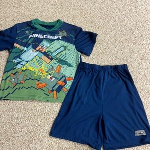 Minecraft pajama set